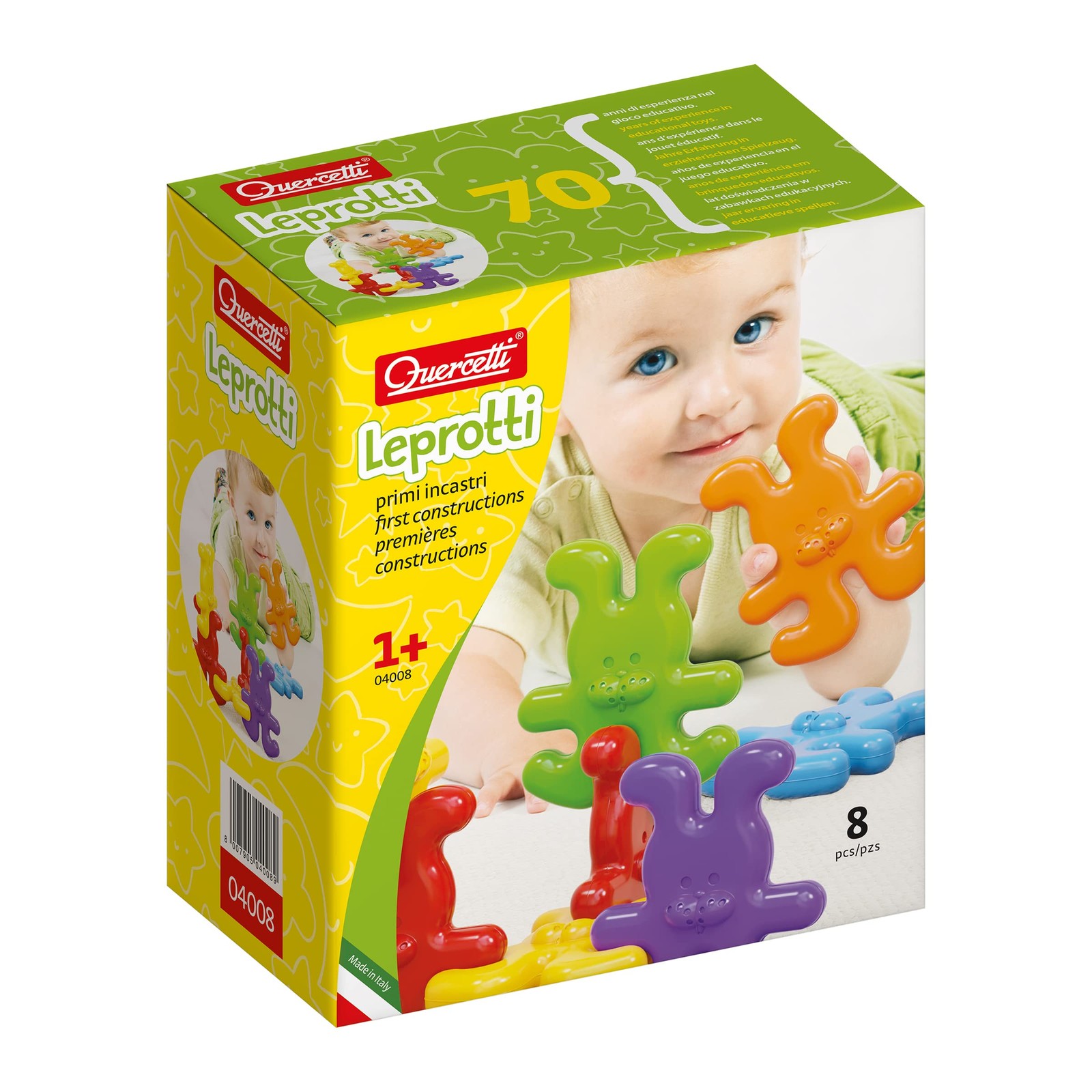 Quercetti - Daisy Hasen - ineinandergreifendes Spiel 4990₽