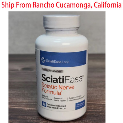 1-3Pack SciatiEase Labs Sciati Ease Sciatic Nerve Formula 120 Cap ! Exp 2028
