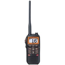 High-Resolution HX210 Floating VHF Radio - Emergency Strobe Long Battery Life
