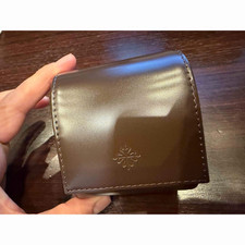 PATEK PHILIPPE Scatola per orologio da viaggio scatola da trasporto custodia in pelle marrone scuro