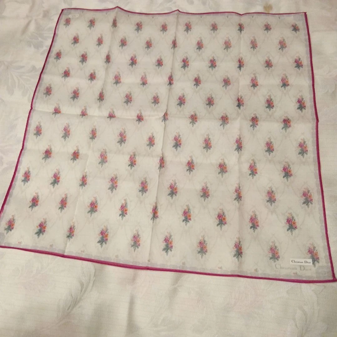 Mouchoir Christian Dior coton 48 cm 18