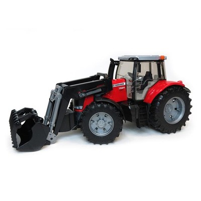 1/16 Massey Ferguson 7624 Tractor With Front End Loader, Bucket And Grapple 3047