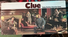 VINTAGE Clue Parker Brothers 1972 Classic Detective Board Game