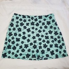 Womens Flower Print A Line Skirt Cotton On