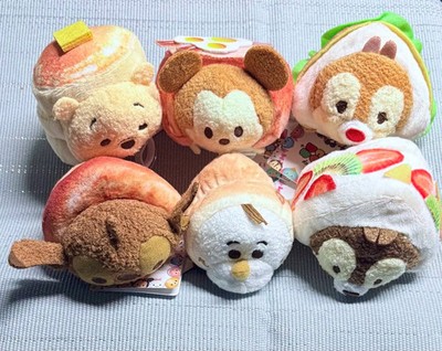 2026 Disney Store Japan MICKEY'S BAKERY Bread TSUM TSUM Plush Set