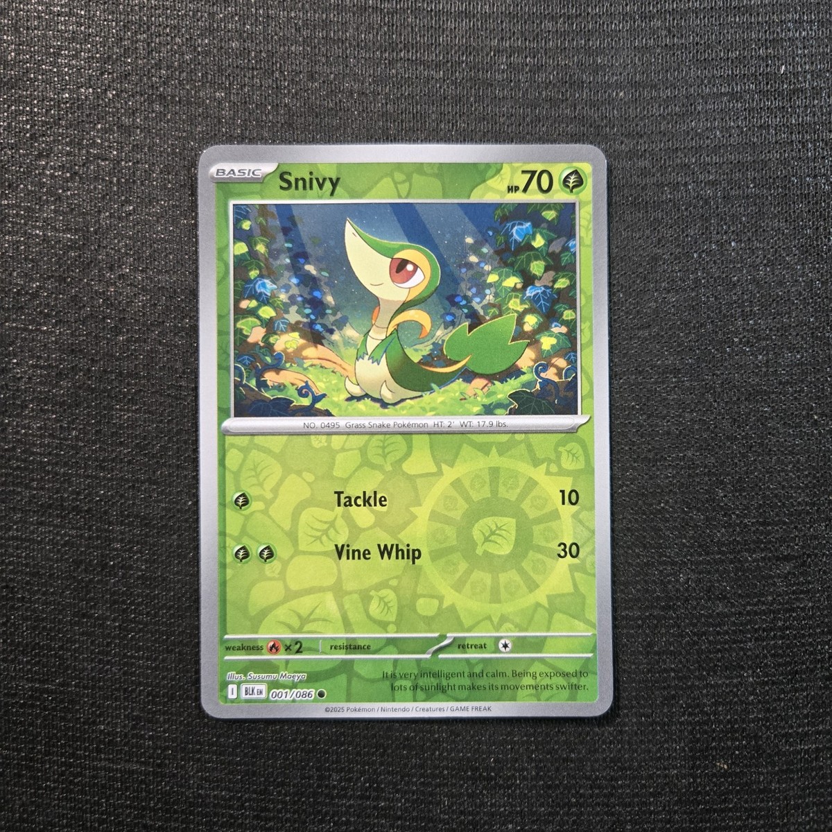 shiny snivy pokemon card Snivy AR 087/086 SV11B Black Bolt - Pokemon Card Japanese Scarlet & Violet