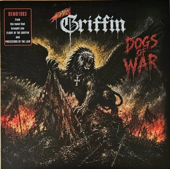 GRIFFIN – Dogs Of War (Demo 1983) (LIM. 200 HAND NUMBERED BLACK LP*US METAL)