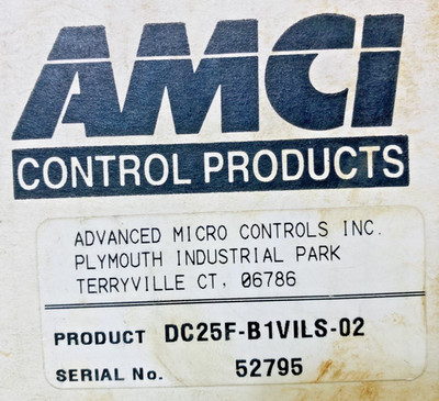 AMCI Advanced Micro Controls DC25F-B1V1LS-02 DuraCoder New.