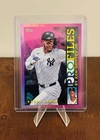 2026 Topps Series 1 Aaron Judge PROFILES by Ken Griffey Jr. Pink Foil. #TP-18 SP
