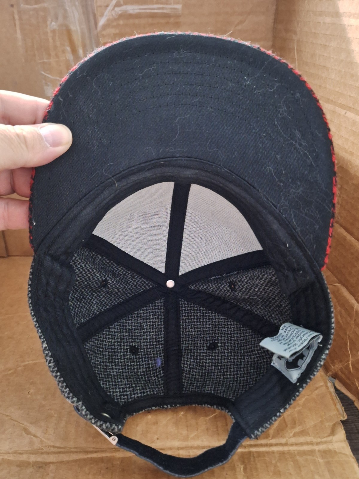 Red Batman DC Patch Flat Bill Hat - image 5