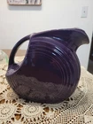 Pitcher Fiesta Large Disk Pitcher Plum Purple 67 oz Retired