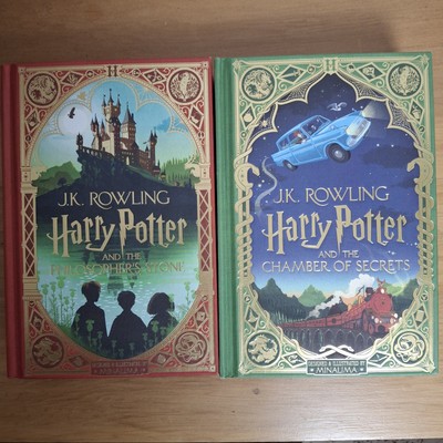 J.K. Rowling Harry Potter Minalima Collectors Books Year 1-2 Interactive Pop-ups