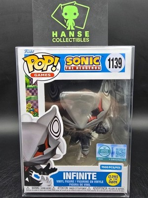 Funko Pop Sonic the Hedgehog Nr. 1123 Infinite Glow Limited 9500