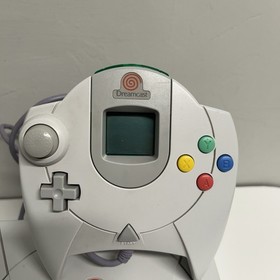 For Parts Sega Dreamcast Console Bundle W/ Controller Memory Card & Cables READ