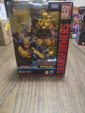 Transformers Toys Studio Series 70 Deluxe Class Bumblebee B-127 Action