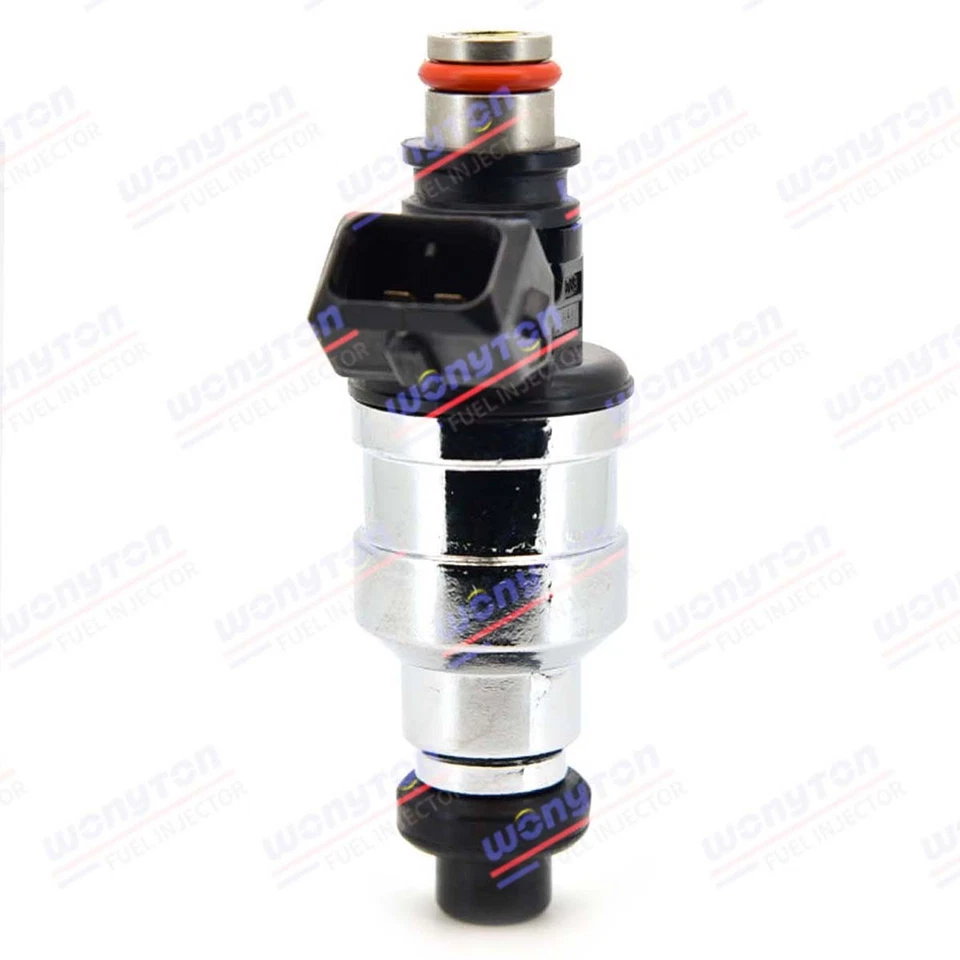 Inyectores de combustible 4 piezas 440cc para Honda OBD1 OBD2 B16 B18 B20 D15 D16 D18 F22 H22 EE. UU. Foto 4 de 4