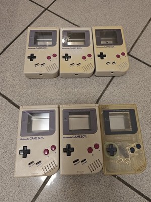 6 Nintendo Gameboy Classic Gehäuse Konsole Game Boy Handheld DMG01 Shell Ersatz