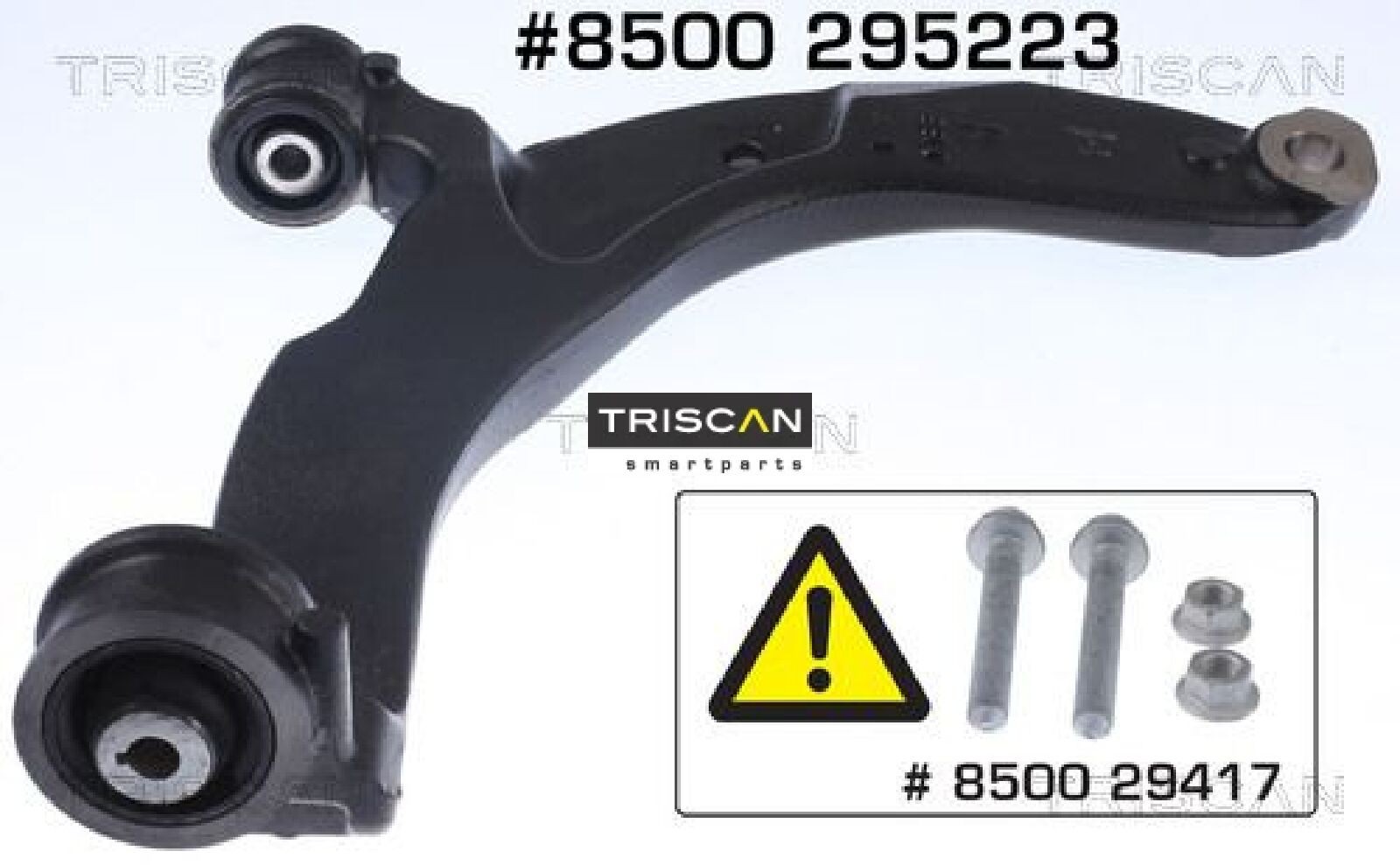 Lenker, Radaufhängung Querlenker 8500 295223 TRISCAN für VW TRANSPORTER T5 Bus - Bild 2