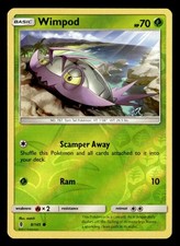 Wimpod Common Reverse Holo SM - Guardians Rising 8/145 NM Pokémon TCG