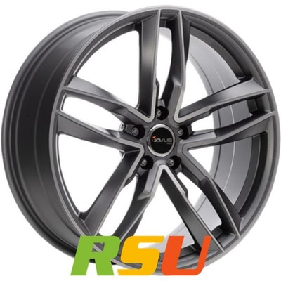 4x Avus Racing AF16 matt anthracite polished 9x20'' ET33 LK5 112 ML 66.6 Alufe...