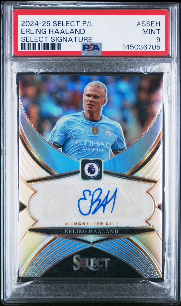 2024-25 Panini Select Premier League - Select Signatures Erling