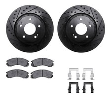 For Mitsubishi Outlander PHEV 18-22 Brake Kit Drilled & Slotted Front Brake Kit