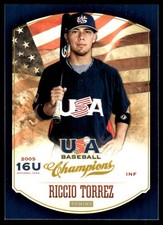 Riccio Torrez 2013 Panini USA Baseball Champions #46 MLB READ FREE SHIPPING
