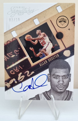 2012-13 Panini Signatures Film Autographs #133 Allan Houston AU SER 03/10