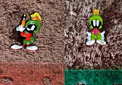 MARVIN THE MARTIAN PIN metal enamel set lot lapel bunny tunes SAVE 30% ON 2 PINS