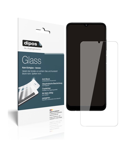 2X Schutzfolie FüR Samsung Galaxy A03S - Anti-Shock 9H Folie Dipos Glass-image