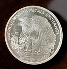 1/2 oz APMEX Walking Liberty Round .999 Fine Silver – Toned w/ Milk Spots