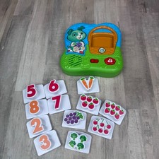 Leap Frog Fridge Numbers Food Magnetic Picnic basket Test Works Only has 12 PC