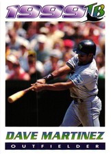 1999 TAMPA BAY DEVIL RAYS GTE SGA Dave Martinez #14