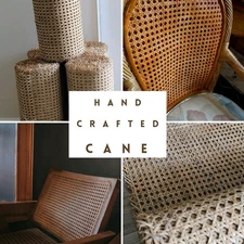 Cane Webbing Sheet 5 Ft. Rattan Cane Webbing Roll Material for Furniture Repair