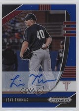 2020 Panini Prizm Draft Picks Blue 20/60 Levi Thomas #PDP109 Auto 3c2