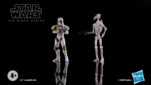 Star Wars Black Series 6" Clone Commando B1 Battle Droid Battlefront 2pk 250401 - Video 1 of 1