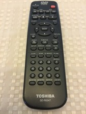 Original Toshiba SE-R0047 Remote Control Works With Many DVD Players See List