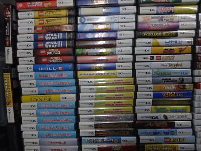 SELECTION # 2 Nintendo DS USED & New VIDEO GAMES U CHOOSE FROM DROP DOWN K-Z