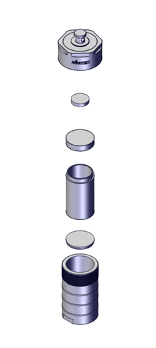 150mL 1500psi 200°C Hydrothermal Autoclave Reactor with Teflon Chamber - Picture 2 of 4