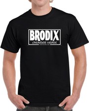 Brodix Cylinder Heads Performance Parts Racing Logo T Shirt