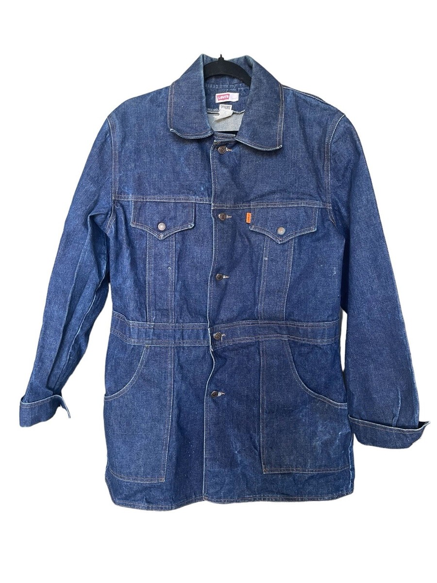 Vintage Levis Levis Denim Chore Coat Levi's Cypress Chore Coat