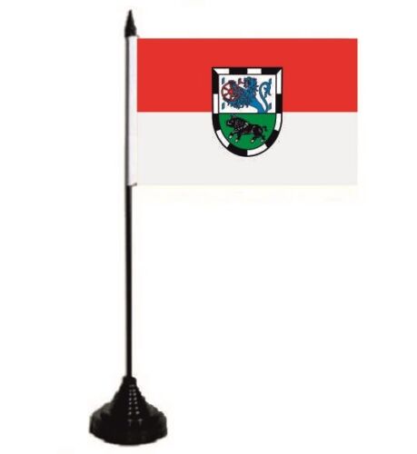 Drapeau de table VG Kirchheimbolanden drapeau drapeau 10 x 15 cm  - Photo 1/1