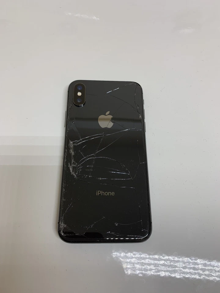 Apple iPhone X  64GB Black - Carrier Unlocked - For Parts or Repair - Image 2 of 4