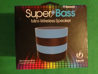 tzumi super bass speaker