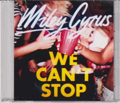 Miley Cyrus   We Can't Stop - 2 Track Promo Single CD 2013 Sony Music
