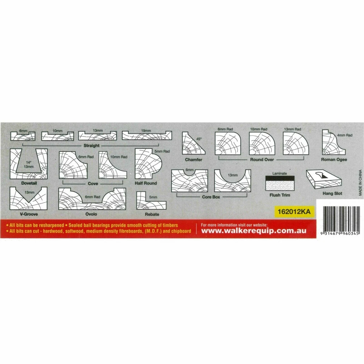 Ultra router bit on sale set