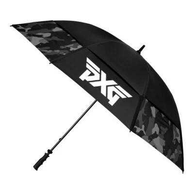 Paraguas de golf PXG 2026 DOBLE DOSEL FAIRWAY CAMO / NEGRO / ¡MODELO EDICIÓN LIMITADA!!! - Imagen 1 de 4