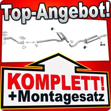 Auspuff für AUDI A4 (B5) 1.6 Stufenheck / Kombi Avant Auspuffanlage