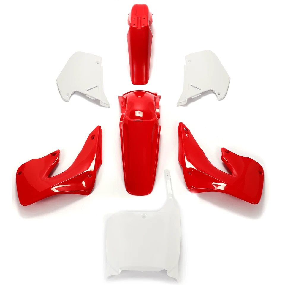 Kit de guardabarros completo de plástico para Honda CR125R CR250R 2000-2001 Foto 2 de 4