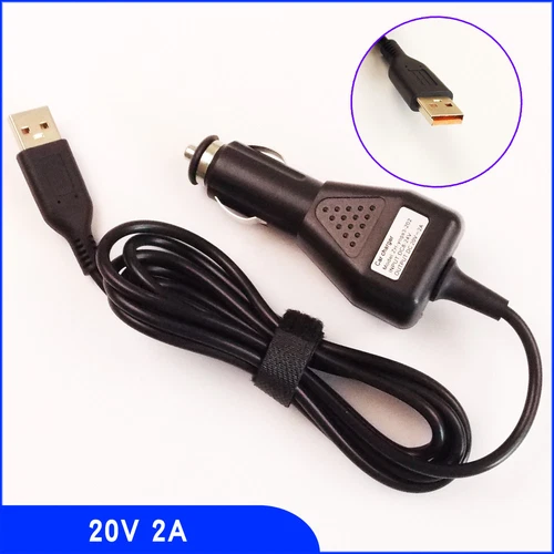 Car Charger Adapter For Lenovo 5A10J40332 5A10J40330 36200617 36200618